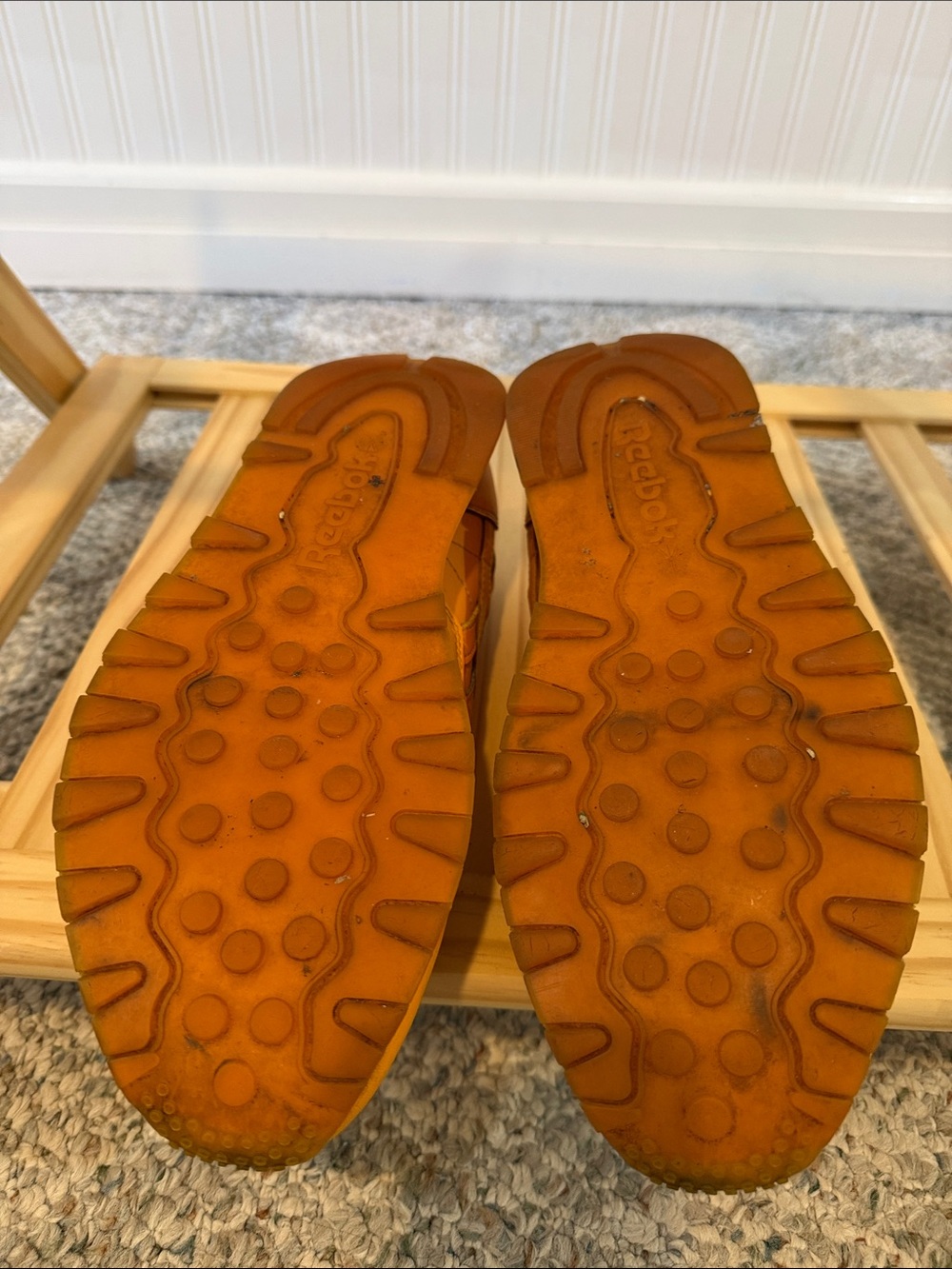 Reebok Classic Limited Edition Popsicle Shoes Men's Orange US 10.5 EU 44 UK 9.5 - Picture 6 of 7